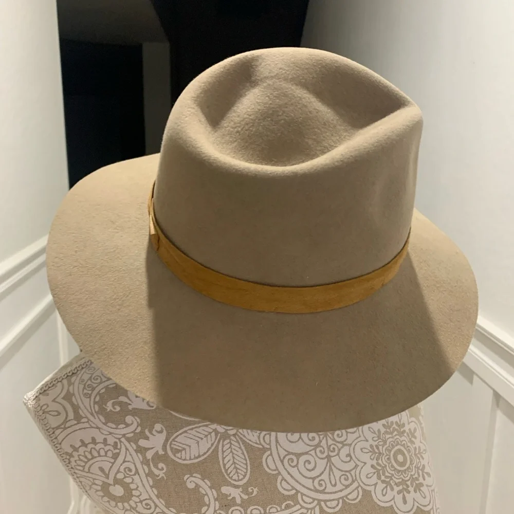 Janessa Leone Ross Wool Fedora Size S - Picture 4 of 7